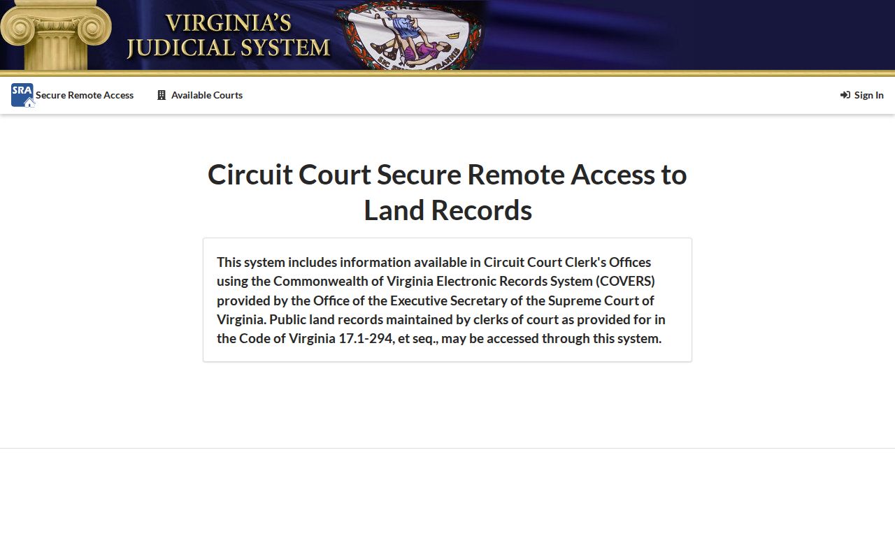 Portsmouth previous residents deed index entry at Virginia SRA